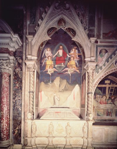 Das Jüngste Gericht aus der Bardi di Vernio Kapelle von Maso di Banco Giottino