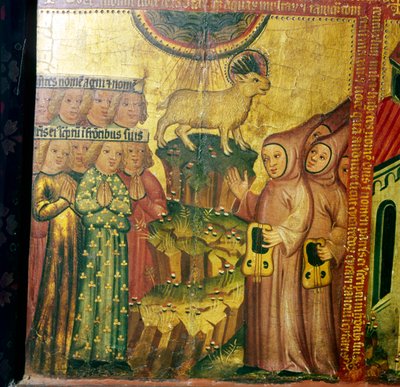 Das Lamm von Zion, 14.-15. Jahrhundert von Master Bertram of Hamburg
