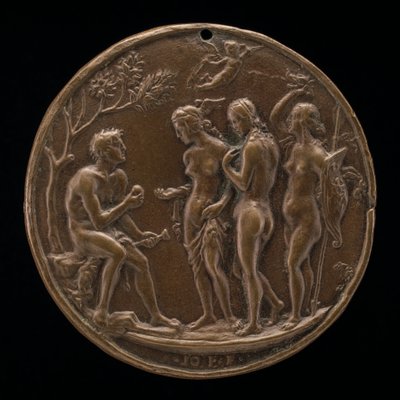 Das Urteil des Paris, zweite Hälfte des 15. Jahrhunderts von Master IO.FF.