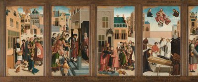 Die sieben Werke der Barmherzigkeit von Master of Alkmaar