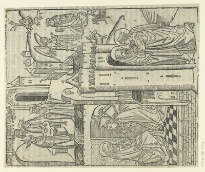 Die Geschichte von Anna und Joachim von Master of Delft (attributed to)