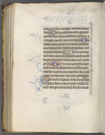 Stundenbuch (Gebrauch von Utrecht): fol. 174v, Text von Master of Gijsbrecht van Brederode