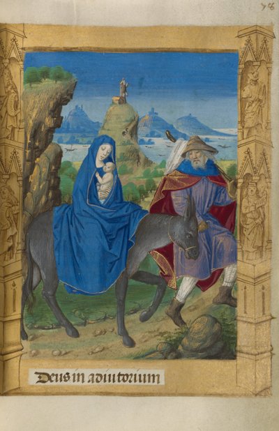 Die Flucht nach Ägypten von Master of Guillaume Lambert