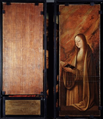 Anbetung der Könige, geschlossene Tafeln von Master of Hoogstraten