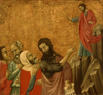 Das Zeugnis von Johannes dem Täufer von Master of San Torpe
