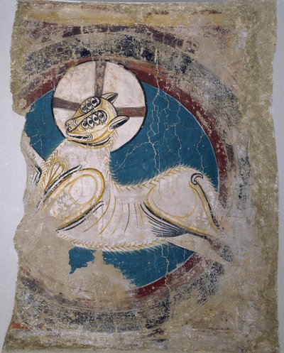 Apokalyptisches Lamm (aus Sant Climent de Tauell) von Master of Tahull