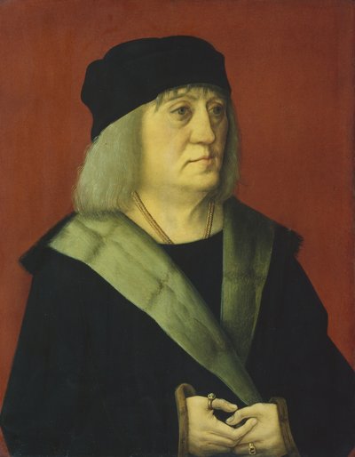 Porträt von Doktor Johann Wespach von Master of Ulm