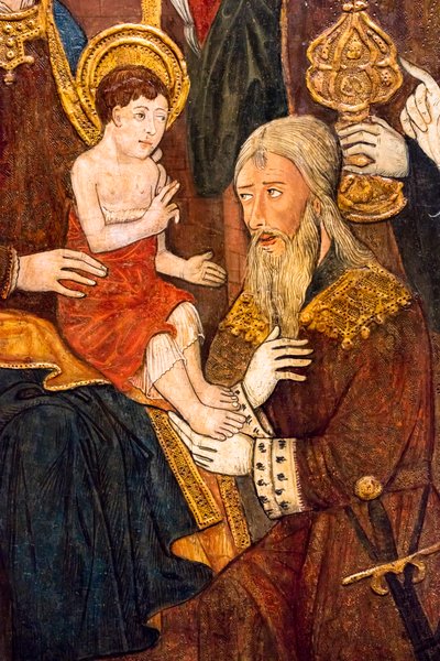 Die Anbetung der Könige von Master of Viella