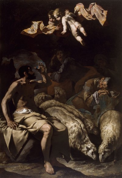 Der Engel erscheint den Hirten von Master of the Annunciation to the Shepherds