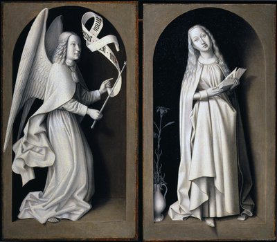Die Verkündigung, 1489 von Master of the Baroncelli Portraits