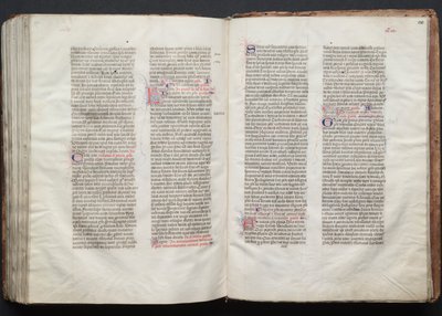 Das Gotha Missale: Fol. 150r, Text, ca. 1375 von Master of the Boqueteaux