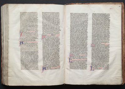 Das Gotha Missale: Fol. 154r, Text, ca. 1375 von Master of the Boqueteaux