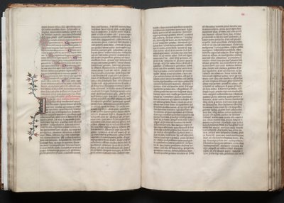 Das Gotha Missale: Fol. 52r, Text von Master of the Boqueteaux