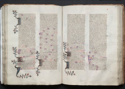 Das Gotha Missale: Fol. 71r, Text von Master of the Boqueteaux