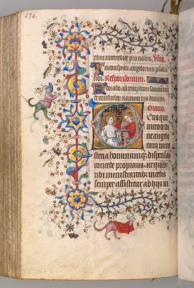 Stundenbuch von Karl dem Edlen, König von Navarra (1361-1425): fol. 262v, Text von Master of the Brussels Initials and Associates