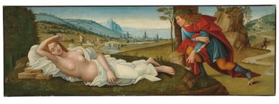 Cymon und Iphigenia von Master of the Campana Cassoni