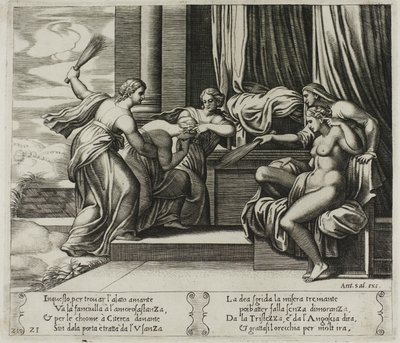 Kummer und Schmerz bestrafen Psyche von Master of the Die