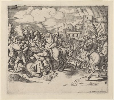 Der Sieg des Scipio über Syphax von Master of the Die