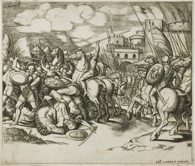Der Sieg von Scipion über Syphax von Master of the Die