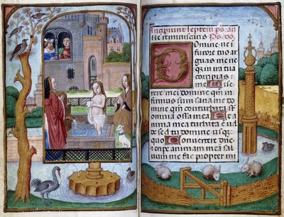 Bathseba, ca. 1490 von Master of the Dresden Prayer Book