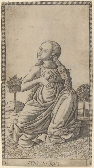Thalia von Master of the E Series Tarocchi