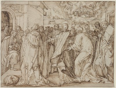 Das Gleichnis vom Zinsgroschen von Master of the Egmont Albums