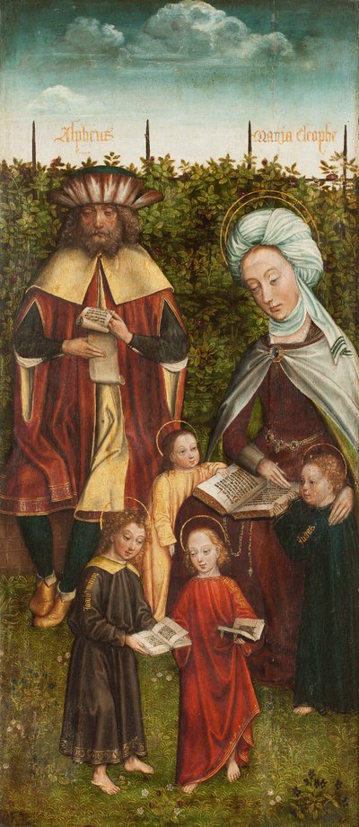 Die Familie der Heiligen Anna Triptychon, rechte Tafel von Master of the Family of Saint
