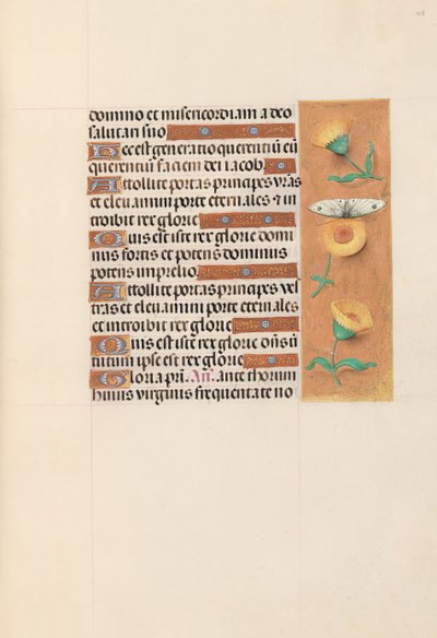 Stundenbuch der Königin Isabella der Katholischen, Königin von Spanien: Fol. 103r, ca. 1500 von Master of the First Prayerbook of Maximillian