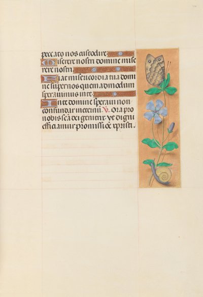 Stundenbuch der Königin Isabella der Katholischen, Königin von Spanien: Fol. 114r, um 1500 von Master of the First Prayerbook of Maximillian