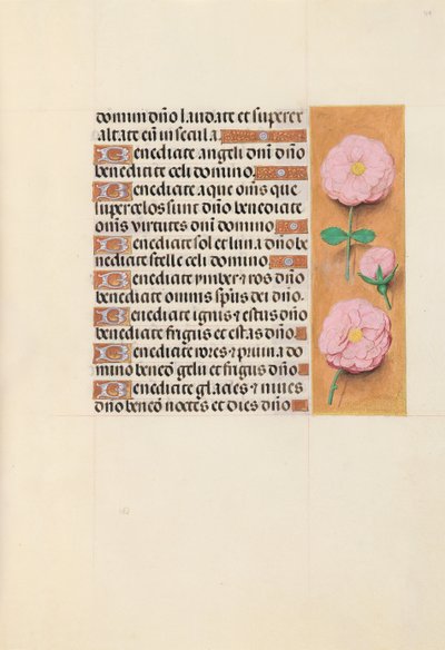 Stunden der Königin Isabella die Katholische, Königin von Spanien: Fol. 119r, ca. 1500 von Master of the First Prayerbook of Maximillian