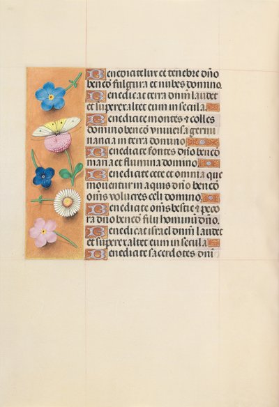 Stundenbuch der Königin Isabella der Katholischen, Königin von Spanien: Fol. 119v, um 1500 von Master of the First Prayerbook of Maximillian