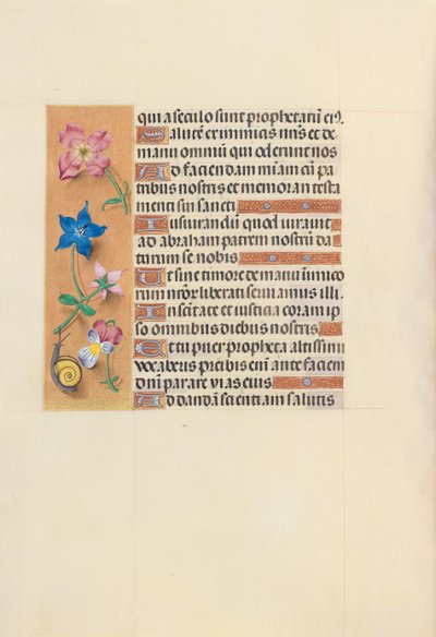 Stundenbuch der Königin Isabella die Katholische, Königin von Spanien: Fol. 123v, ca. 1500 von Master of the First Prayerbook of Maximillian