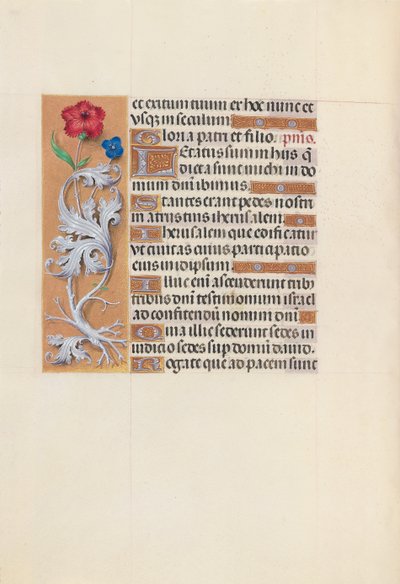 Stunden der Königin Isabella der Katholischen, Königin von Spanien: Fol. 133v, um 1500 von Master of the First Prayerbook of Maximillian