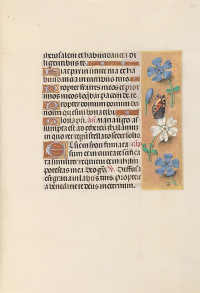 Stundenbuch der Königin Isabella die Katholische, Königin von Spanien: Fol. 134r, um 1500 von Master of the First Prayerbook of Maximillian