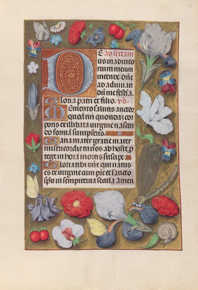 Stundenbuch der Königin Isabella der Katholischen, Königin von Spanien: Fol. 137r, ca. 1500 von Master of the First Prayerbook of Maximillian
