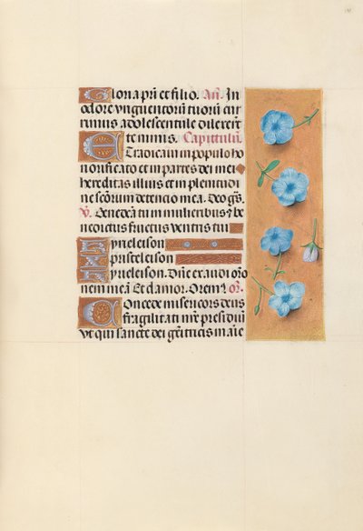 Stundenbuch der Königin Isabella der Katholischen, Königin von Spanien: Fol. 139r, ca. 1500 von Master of the First Prayerbook of Maximillian
