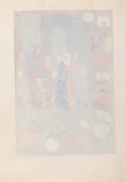 Stundenbuch der Königin Isabella der Katholischen, Königin von Spanien: Fol. 141r, um 1500 von Master of the First Prayerbook of Maximillian