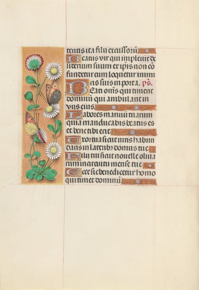 Stundenbuch der Königin Isabella der Katholischen, Königin von Spanien: Fol. 143v, ca. 1500 von Master of the First Prayerbook of Maximillian