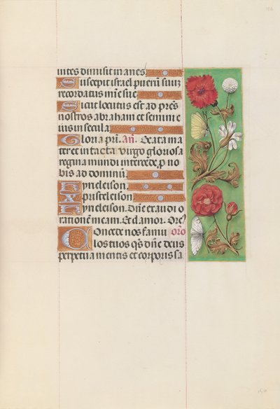 Stundenbuch der Königin Isabella der Katholischen, Königin von Spanien: Fol. 152r, um 1500 von Master of the First Prayerbook of Maximillian
