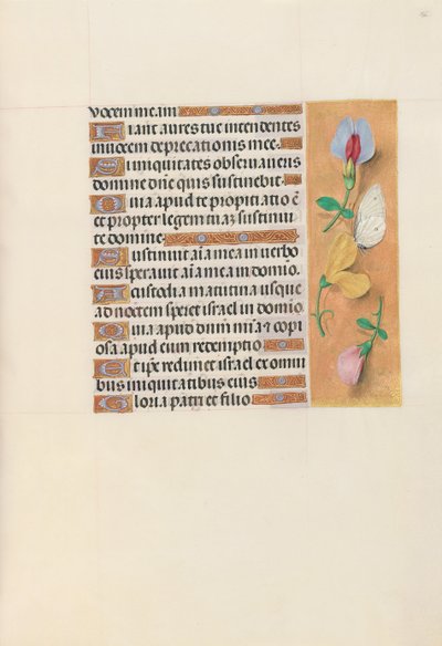 Stundenbuch der Königin Isabella die Katholische, Königin von Spanien: Fol. 156r, ca. 1500 von Master of the First Prayerbook of Maximillian