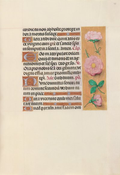Stundenbuch der Königin Isabella die Katholische, Königin von Spanien: Fol. 157r, ca. 1500 von Master of the First Prayerbook of Maximillian