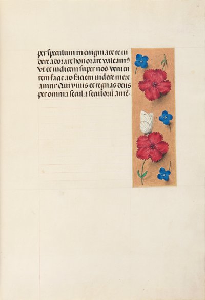 Stundenbuch der Königin Isabella der Katholischen, Königin von Spanien: Fol. 16r von Master of the First Prayerbook of Maximillian