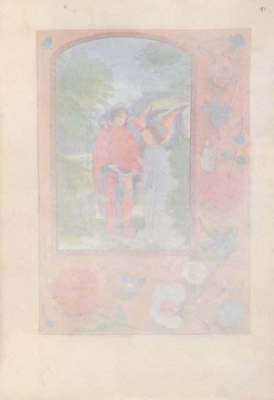 Stundenbuch der Königin Isabella der Katholischen, Königin von Spanien: Fol. 181r, ca. 1500 von Master of the First Prayerbook of Maximillian