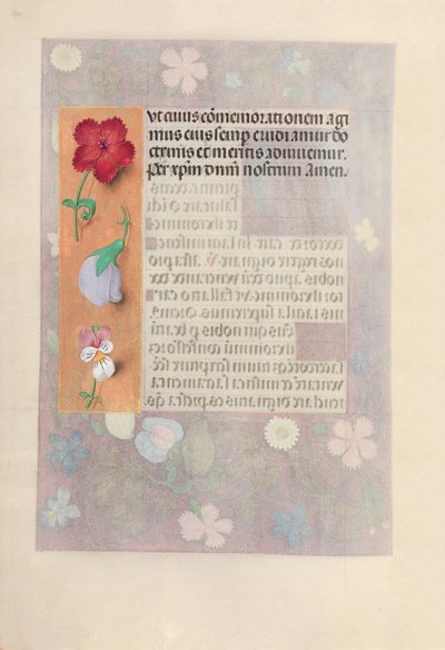 Stunden der Königin Isabella der Katholischen, Königin von Spanien: Fol. 186v, ca. 1500 von Master of the First Prayerbook of Maximillian