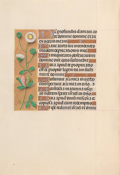 Stundenbuch der Königin Isabella der Katholischen, Königin von Spanien: Fol. 208v, ca. 1500 von Master of the First Prayerbook of Maximillian