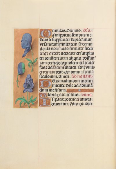 Stundenbuch der Königin Isabella der Katholischen, Königin von Spanien: Fol. 20v, um 1500 von Master of the First Prayerbook of Maximillian
