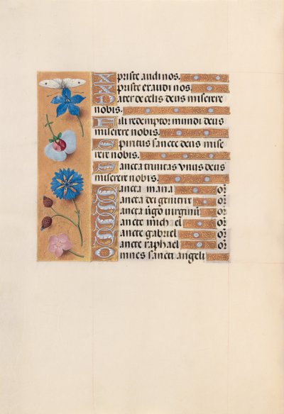 Stundenbuch von Königin Isabella der Katholischen, Königin von Spanien: Fol. 210v, ca. 1500 von Master of the First Prayerbook of Maximillian