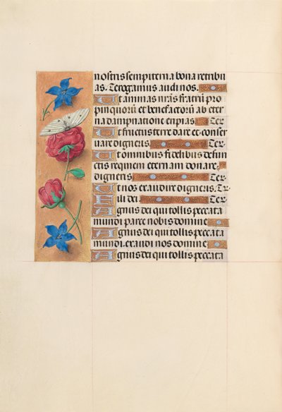 Stundenbuch der Königin Isabella der Katholischen, Königin von Spanien: Fol. 214v, ca. 1500 von Master of the First Prayerbook of Maximillian