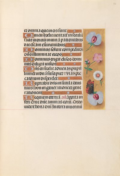 Stundenbuch der Königin Isabella der Katholischen, Königin von Spanien: Fol. 225r, um 1500 von Master of the First Prayerbook of Maximillian