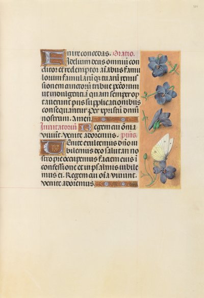 Stundenbuch der Königin Isabella der Katholischen, Königin von Spanien: Fol. 226r, um 1500 von Master of the First Prayerbook of Maximillian